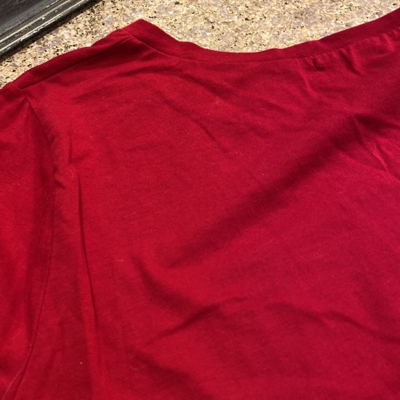 Carolyn Taylor Red Top Cute Tie XL - Picture 14 of 15